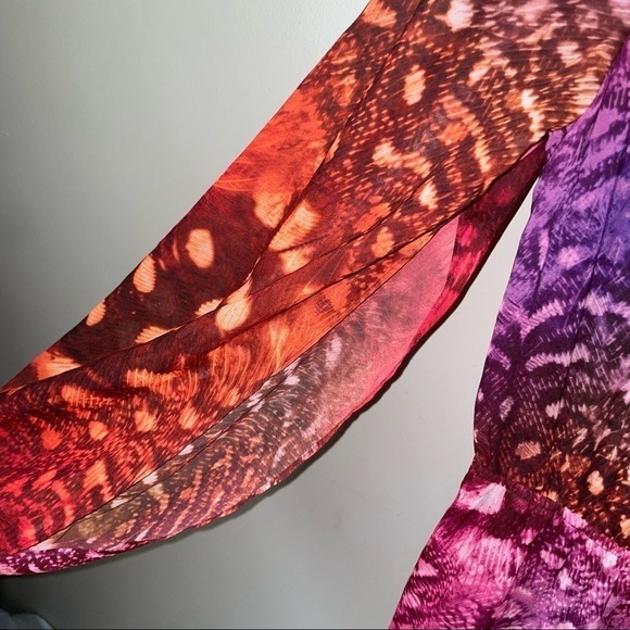 Erin by Erin Fetherston Print Long Sleeve Dress - Picture 4 of 7